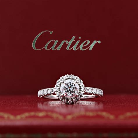 buy used cartier engagement ring
